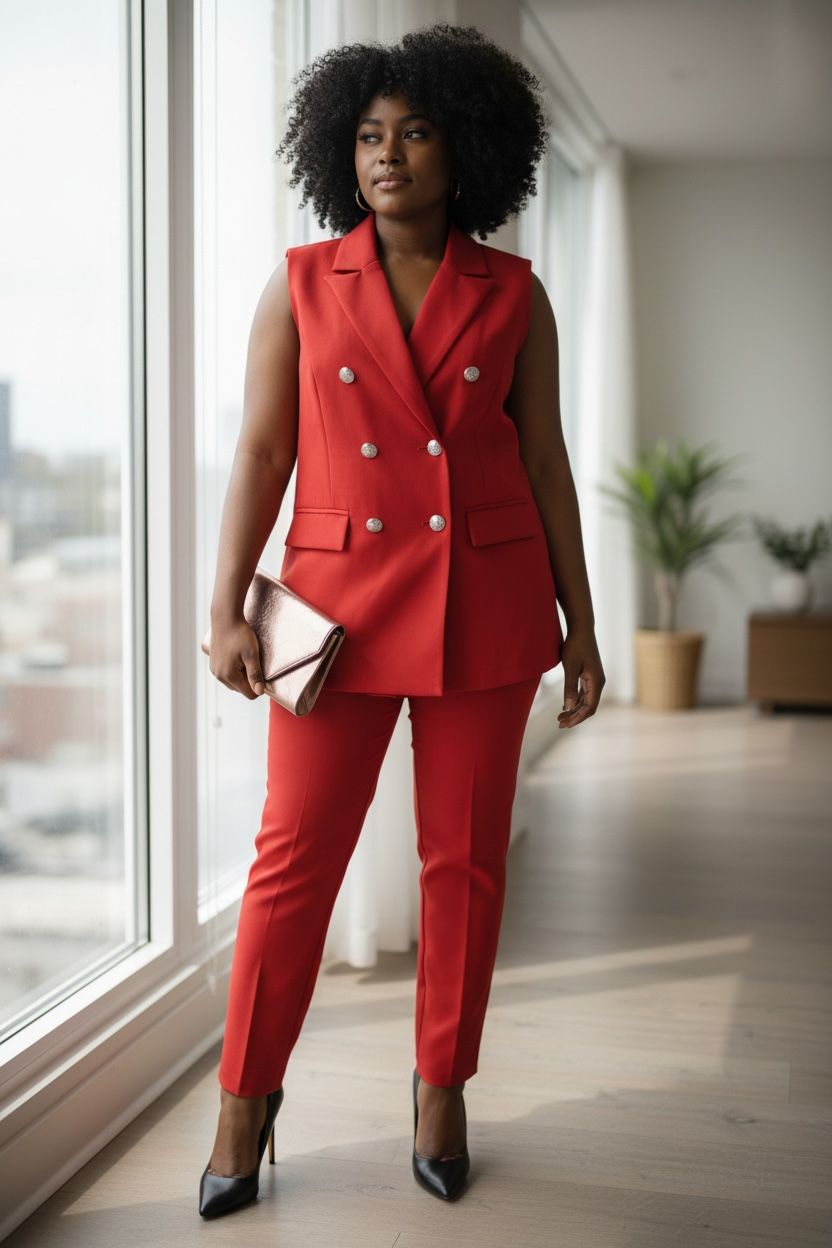 Ensemble taille sans manche