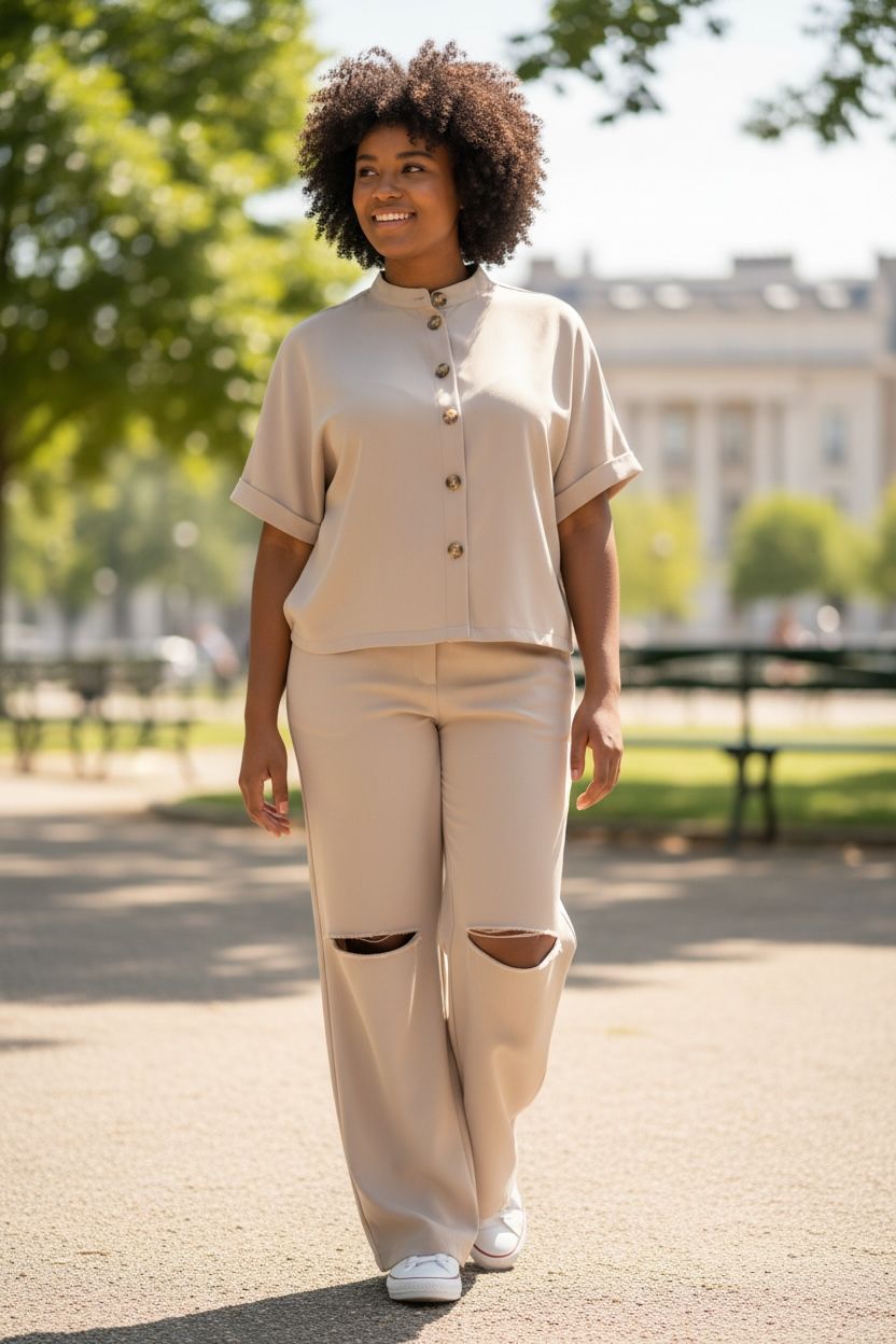 Ensemble chemise avec pantalon